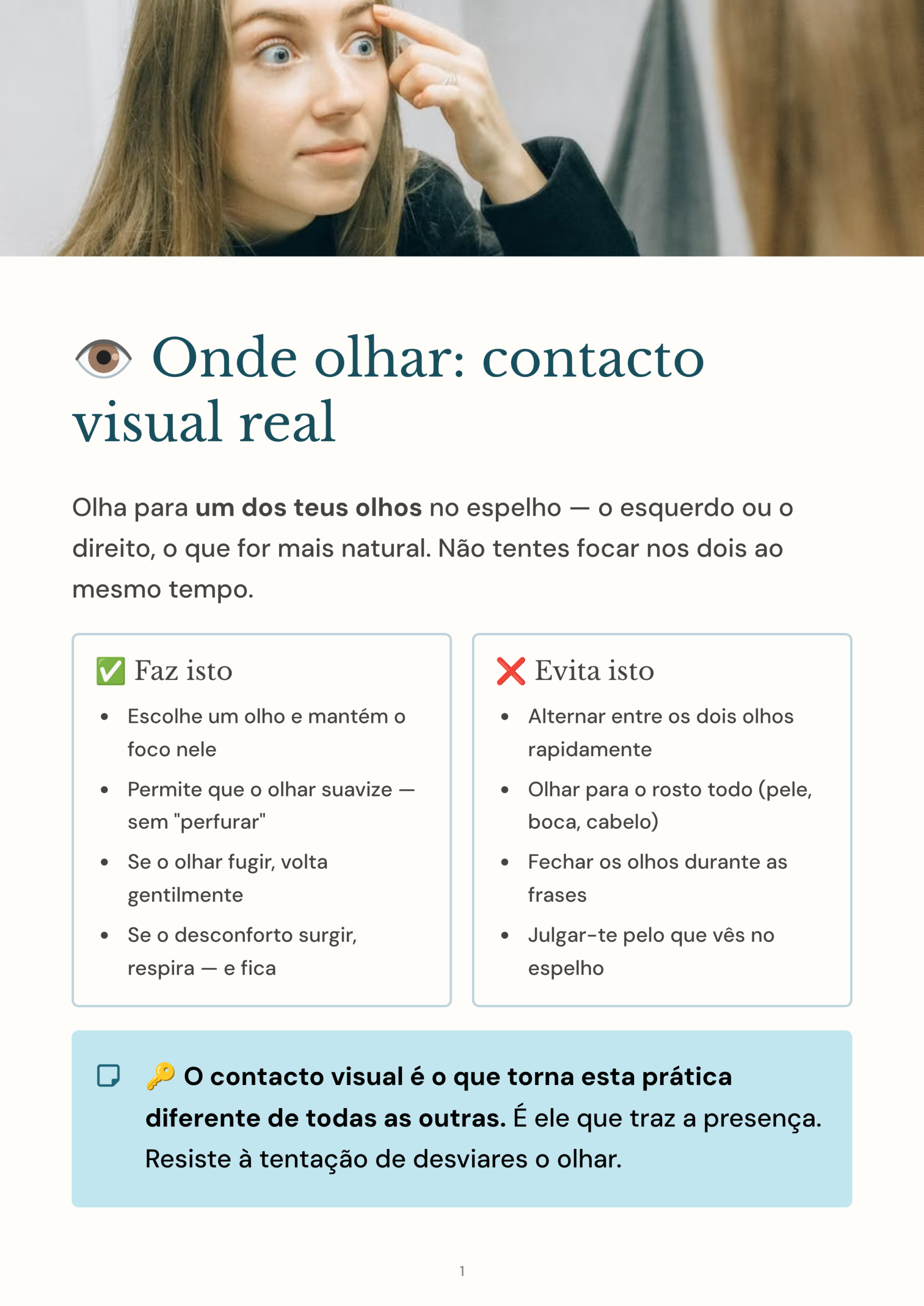 Onde-olhar-contacto-visual-real