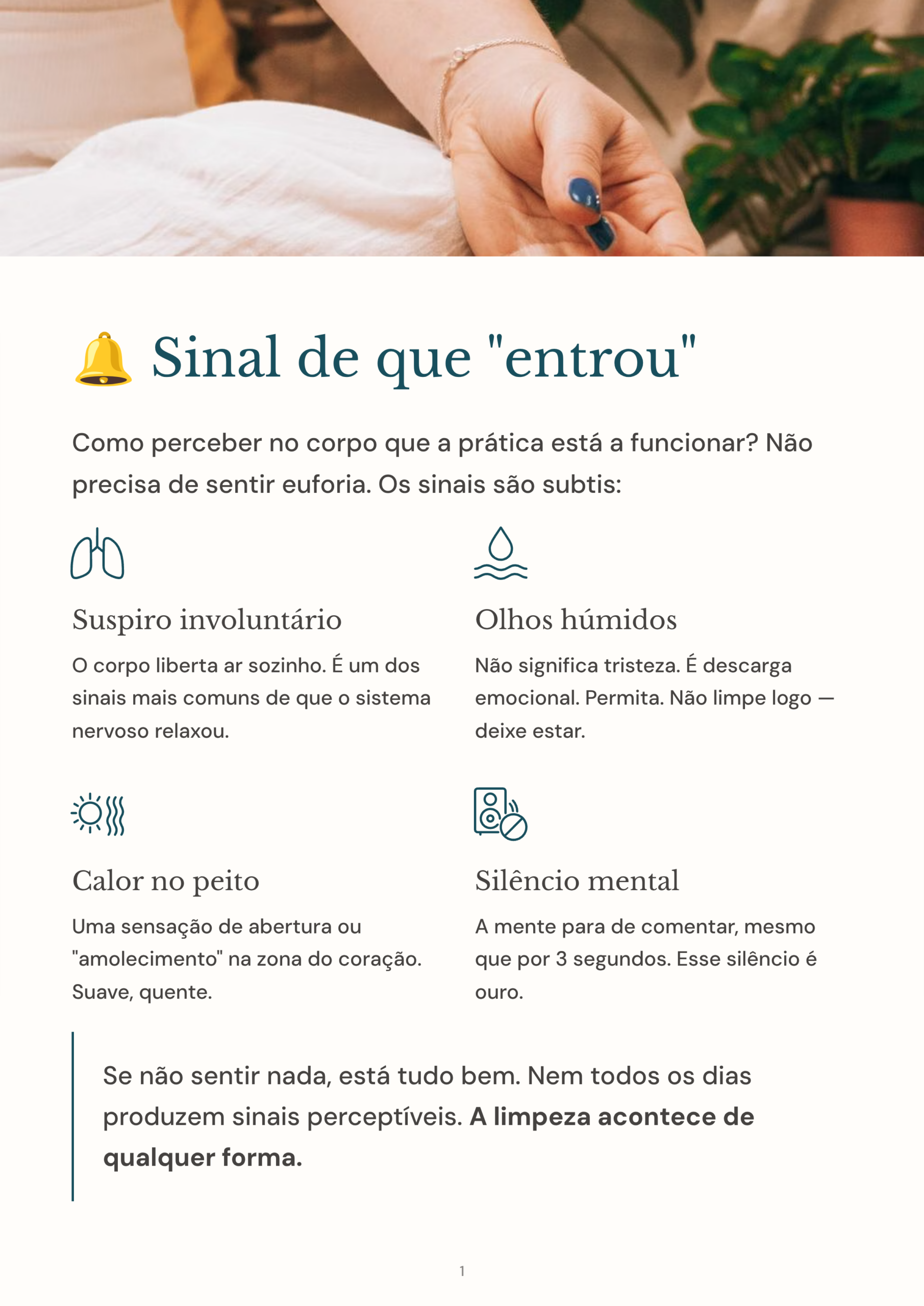 Sinal-de-que-entrou